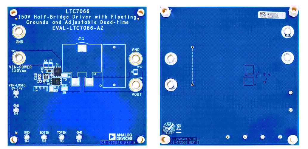 Analog Devices Inc. Carte d'évaluation EVAL-LTC7066-AZ